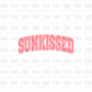 Sunkissed DTF Transfer