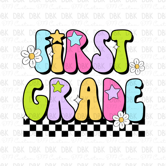 1st Grade DTF Transfer