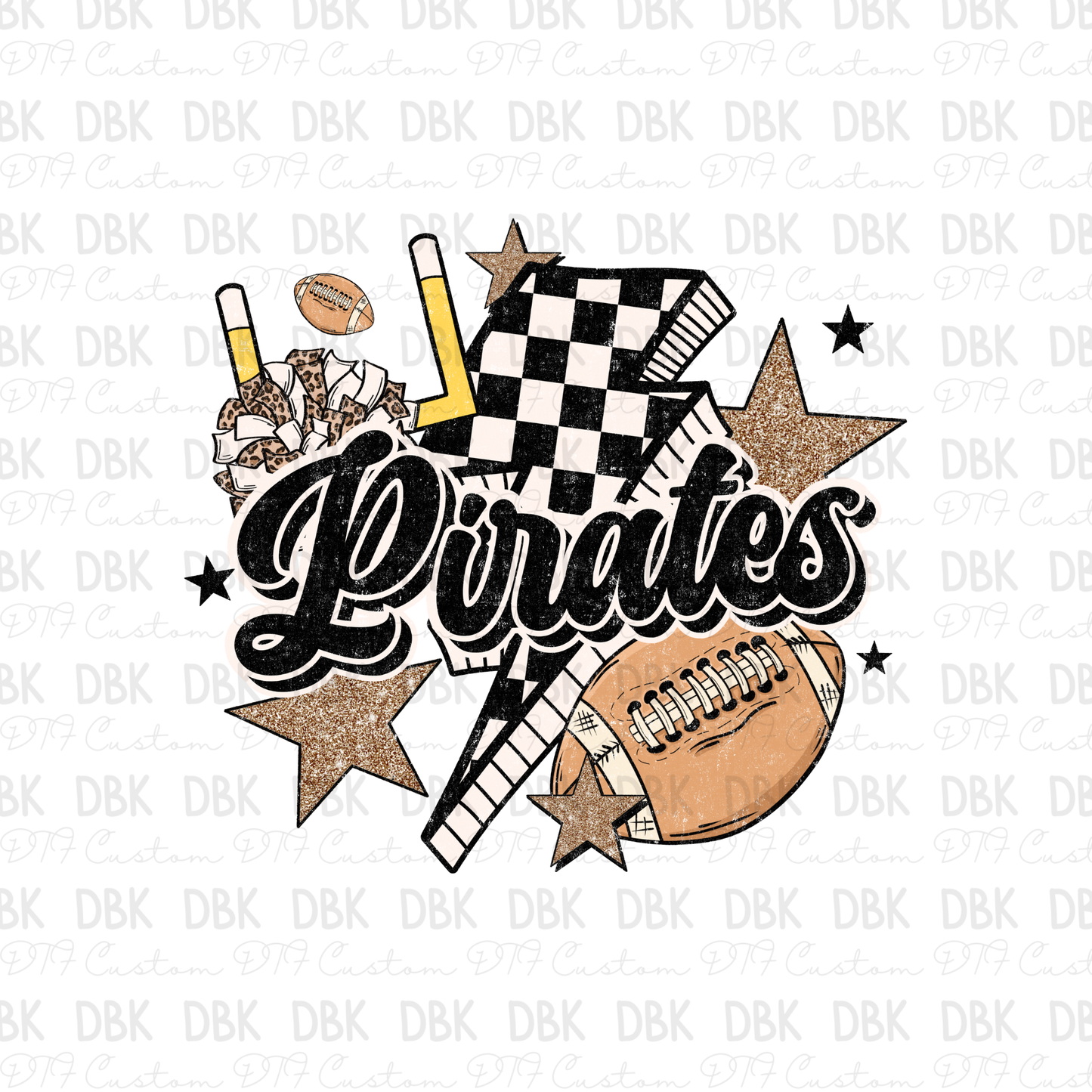 Pirates DTF Transfer M235