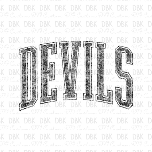 Devils DTF Transfer
