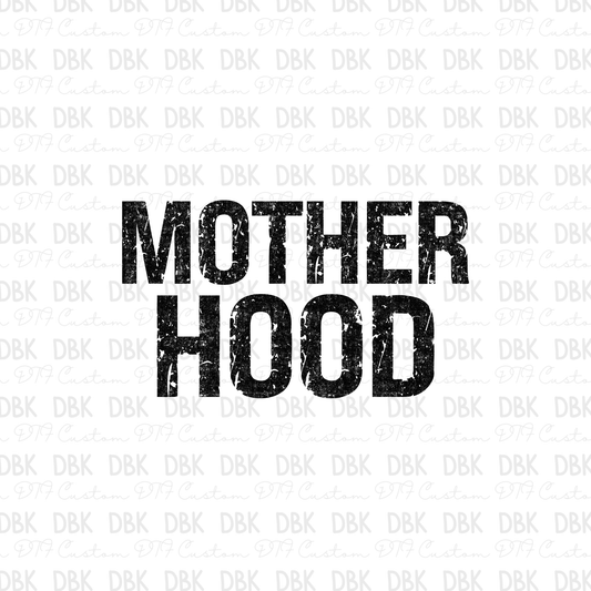 Motherhood DTF Transfer BLACK N301