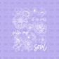 It is well with my soul DTF transfer WHITE
