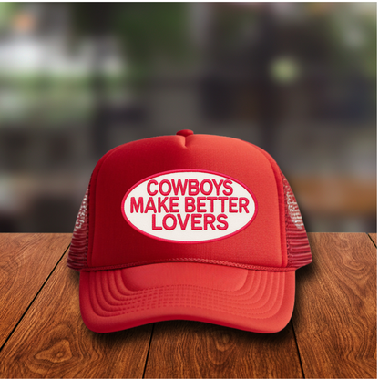 Cowboys make better lovers DTF transfer B324
