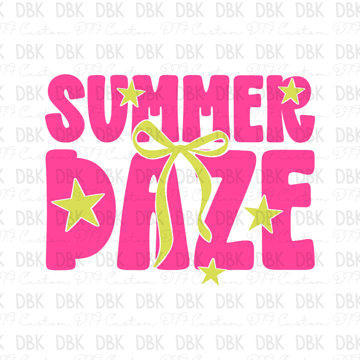 Summer Daze DTF Transfer