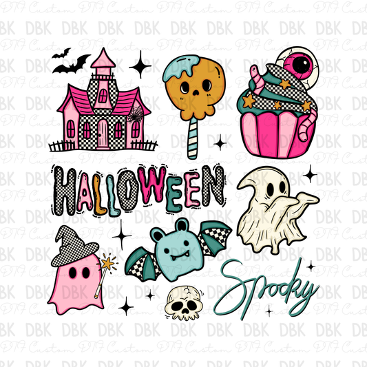 Halloween DTF Transfer H276