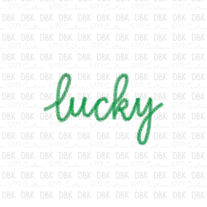 Lucky DTF transfer O6