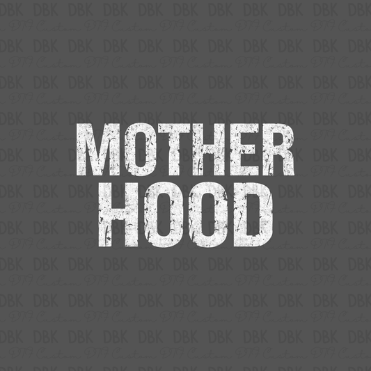 Motherhood DTF Transfer WHITE N302