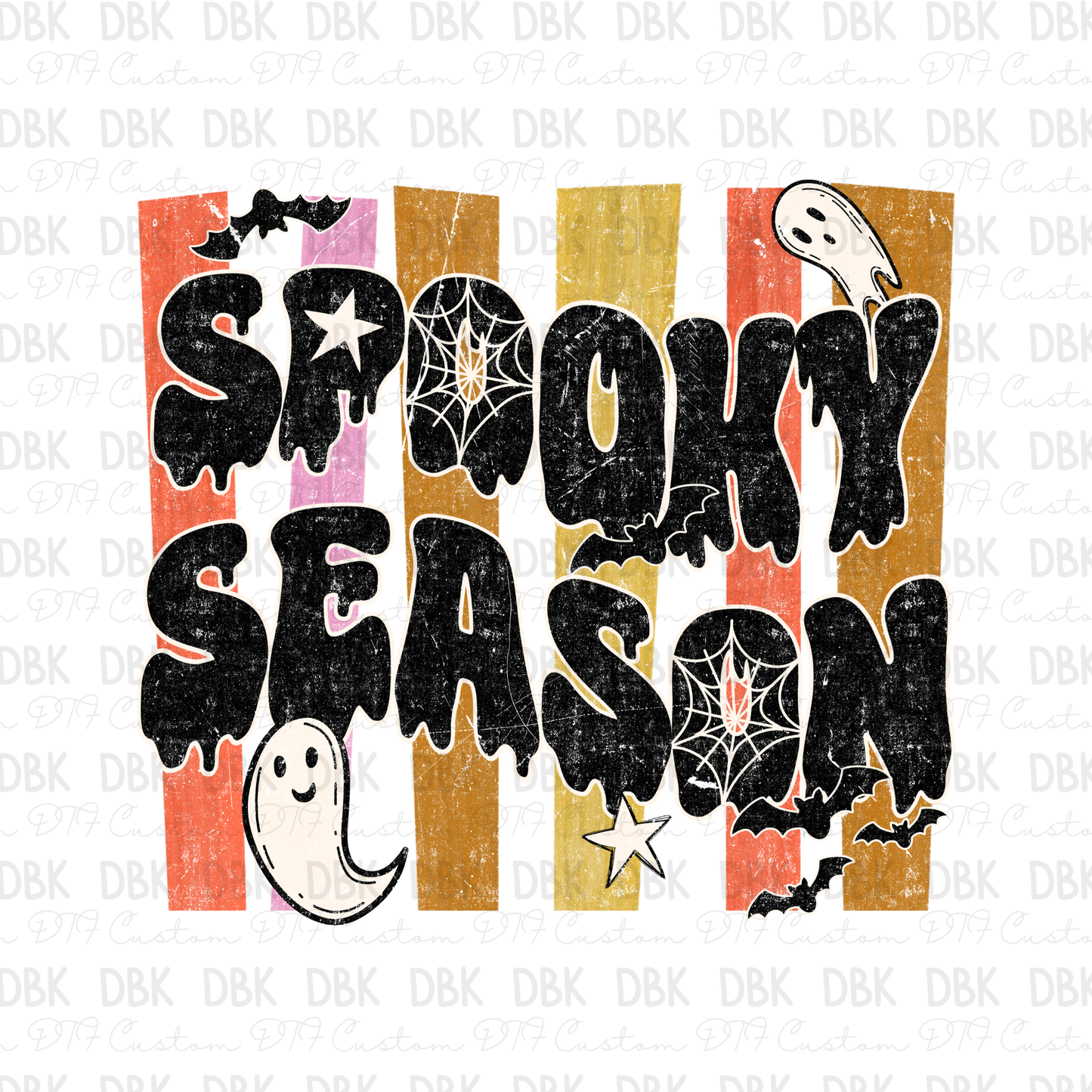 Spooky Season DTF Transfer H352