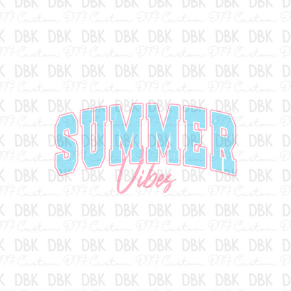 Summer Vibes DTF Transfer