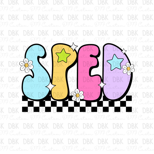 Sped DTF Transfer
