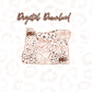 Oregon Rose Gold Leopard Digital Download