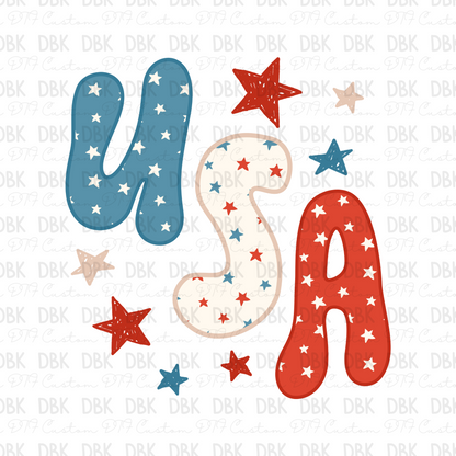 USA DTF Transfer R151