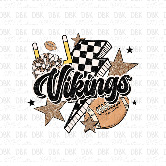Vikings DTF Transfer M237