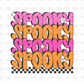 Spooky DTF Transfer H278