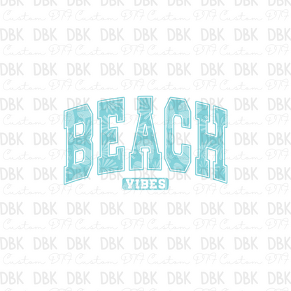 Beach Vibes DTF Transfer