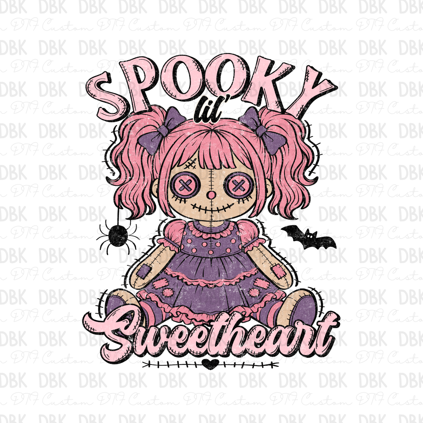 Spooky Sweetheart DTF Transfer H353