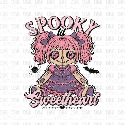 Spooky Sweetheart DTF Transfer H353