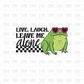 Live Laugh Leave me alone DTF Transfer