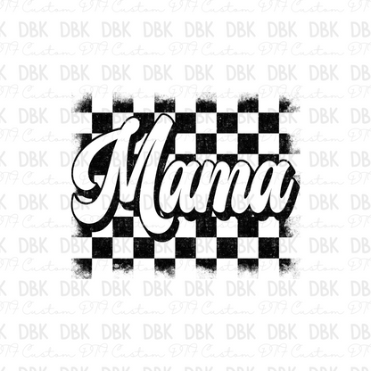 Mama DTF Transfer BLACK