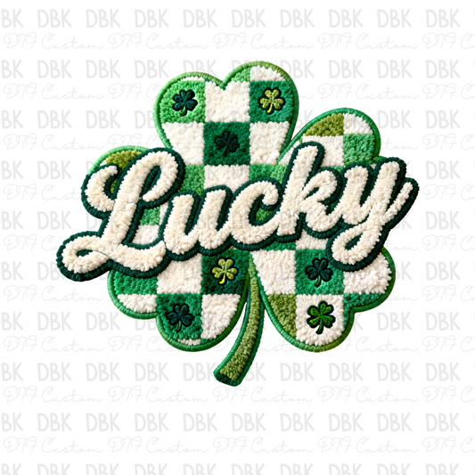 Lucky Shamrock DTF Transfer