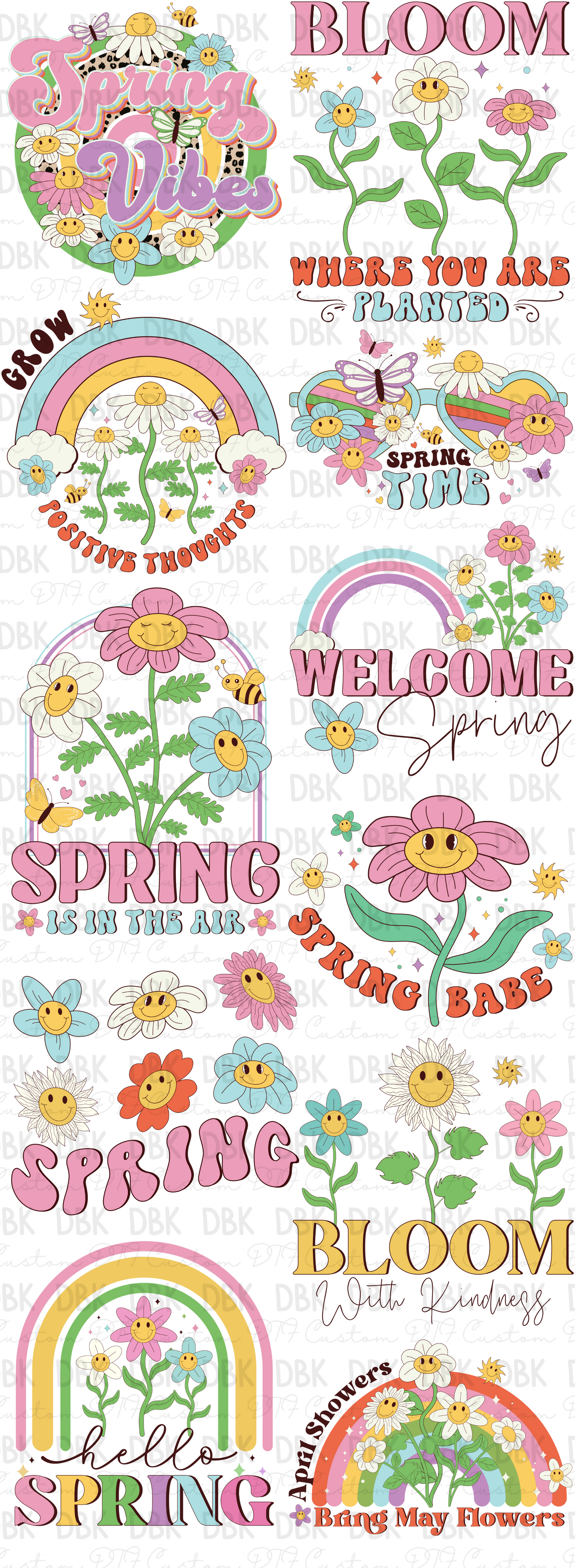Spring gang Sheet P106