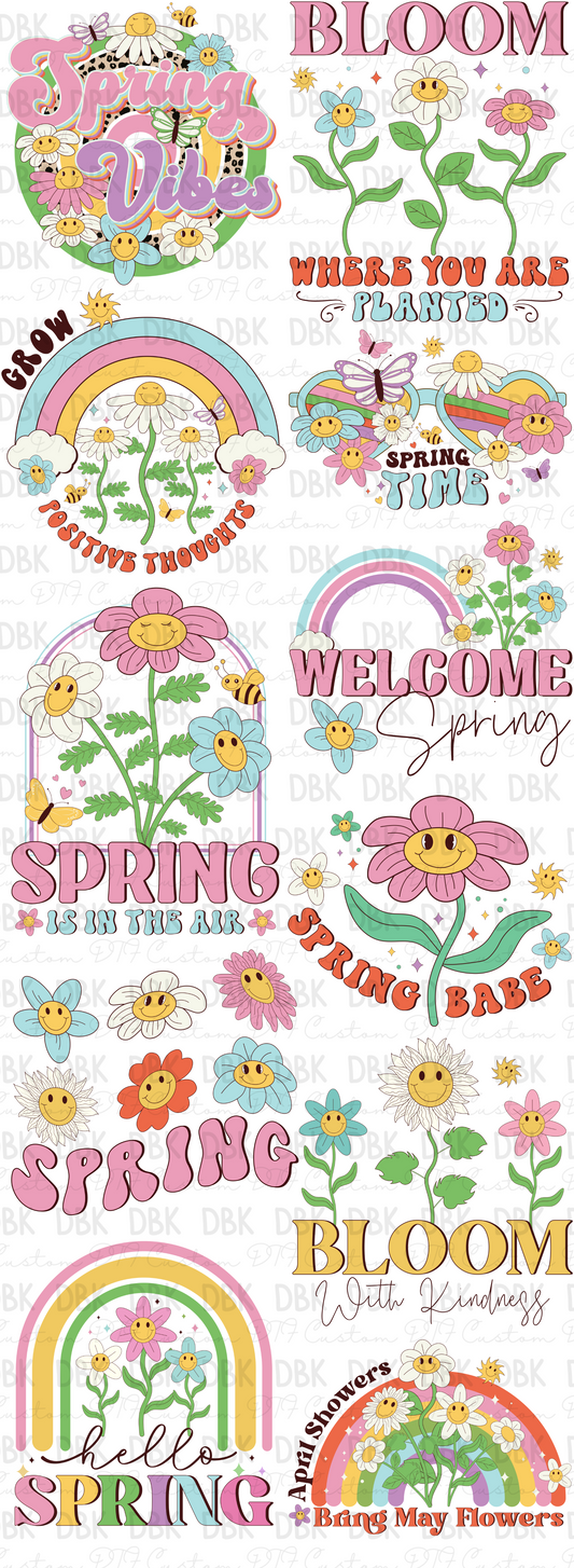 Spring gang Sheet P106