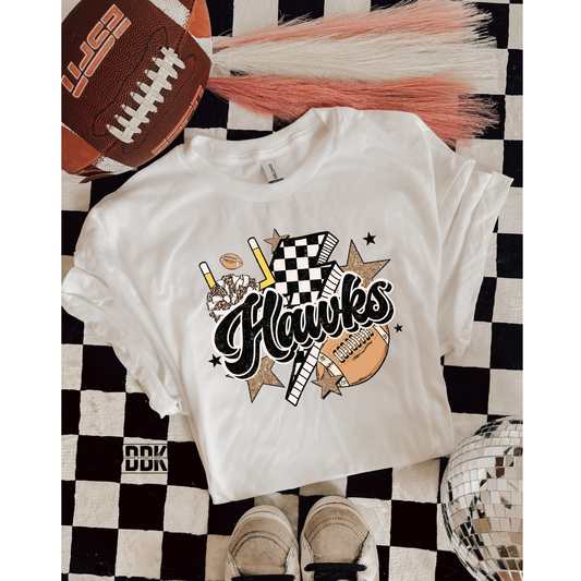 Hawks DTF Transfer M219