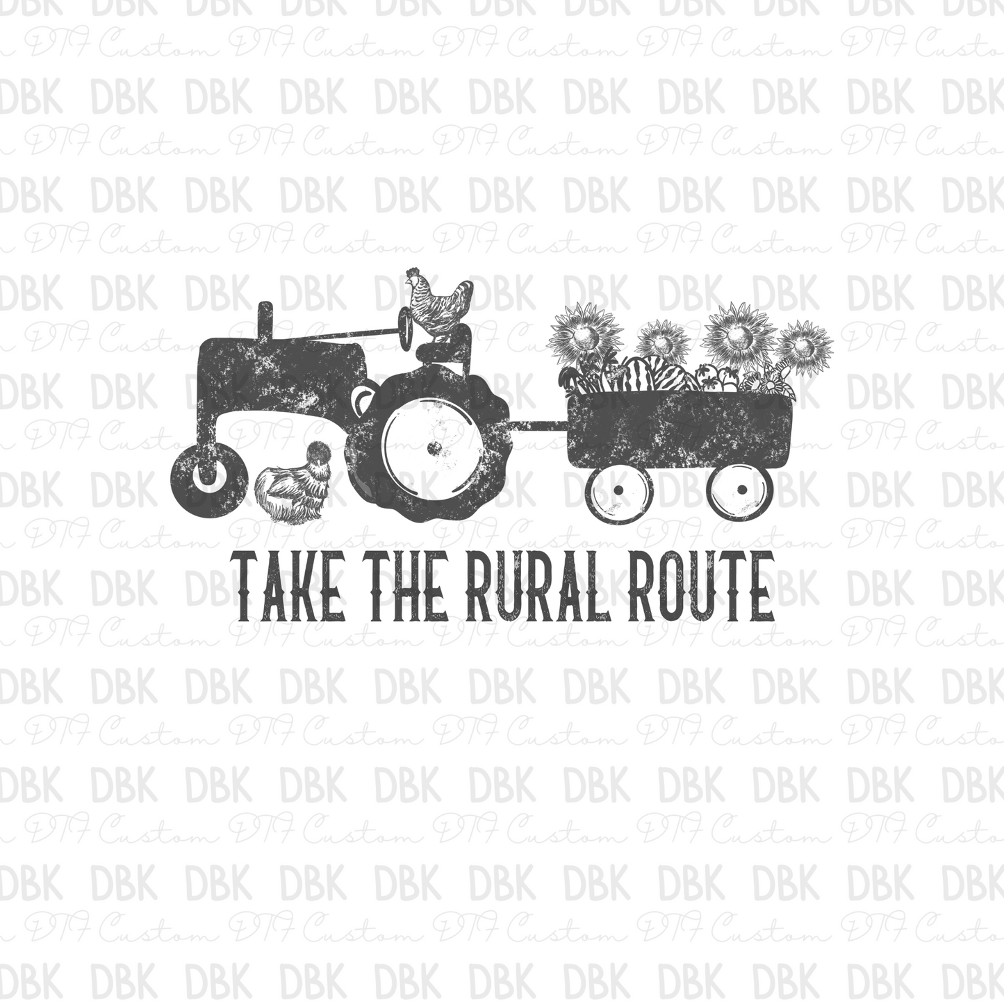 take the rural route DTF Transfer