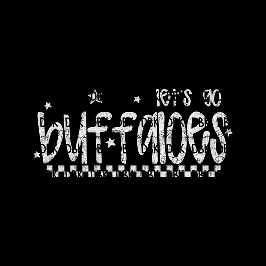 BUFFALOES DTF Transfer WHITE M154