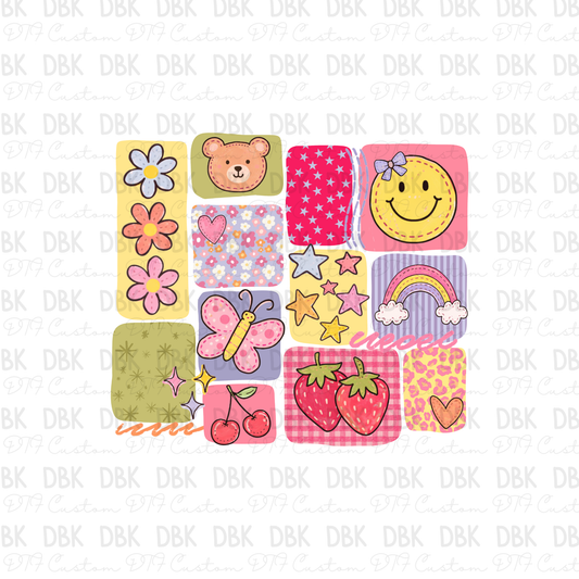 Kid elements DTF Transfer