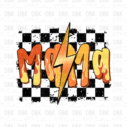 Fire Mama DTF Transfer N233