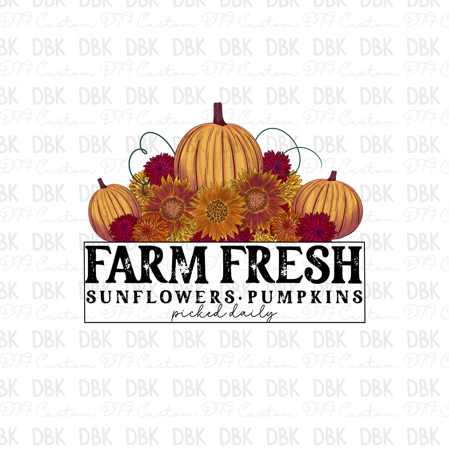 Farm Fresh DTF transfer F45