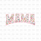 Mama varsity DTF transfer N32