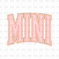 Peach Mini DTF Transfer