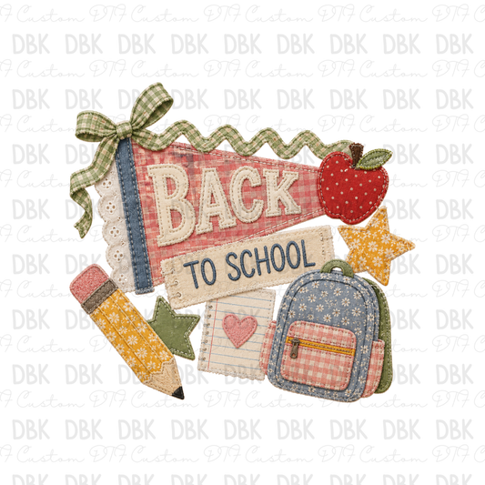 Back to School DTF Transfer A310