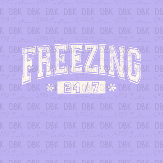 Freezing 24/7 DTF transfer CREAM