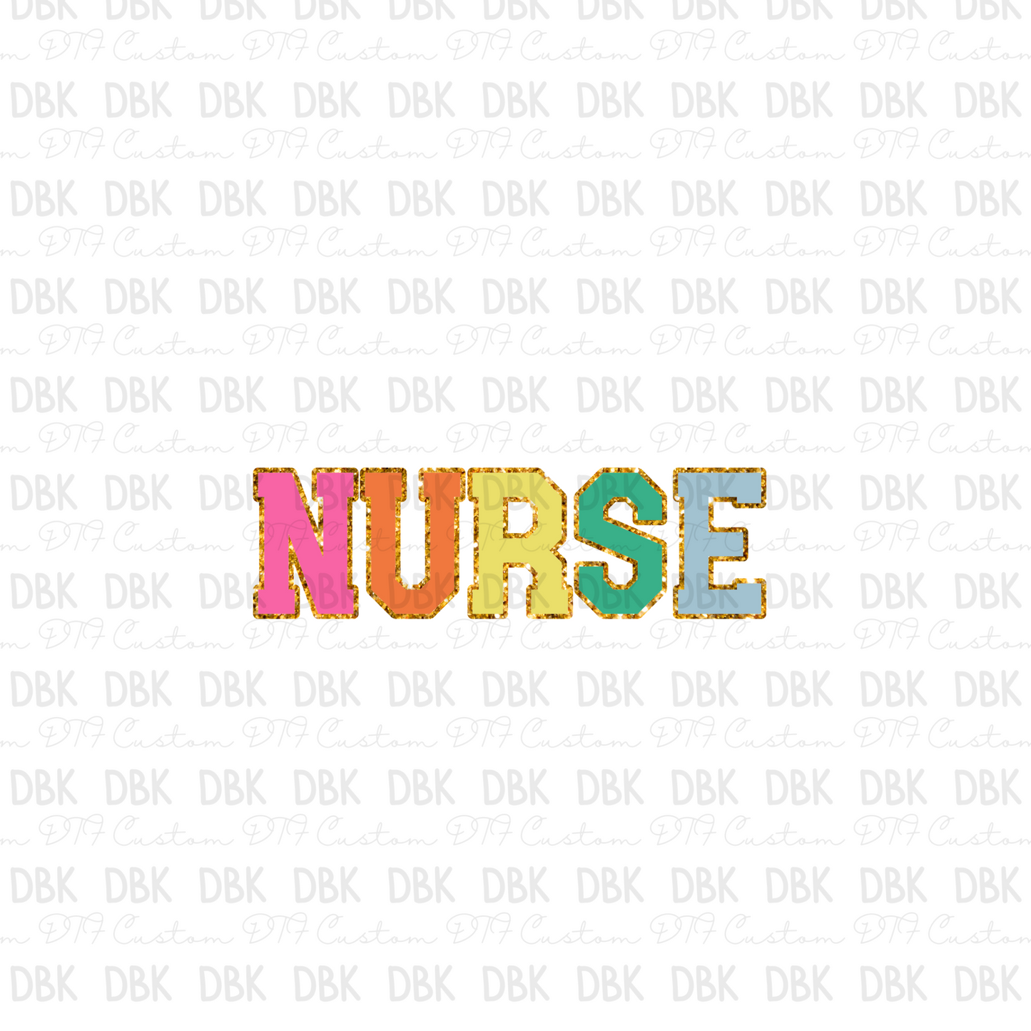 Nurse DTF transfer