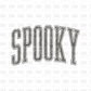 Spooky DTF Transfer BLACK H282