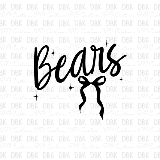 Bears DTF Transfer M253