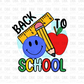 Back to School DTF Transfer A167
