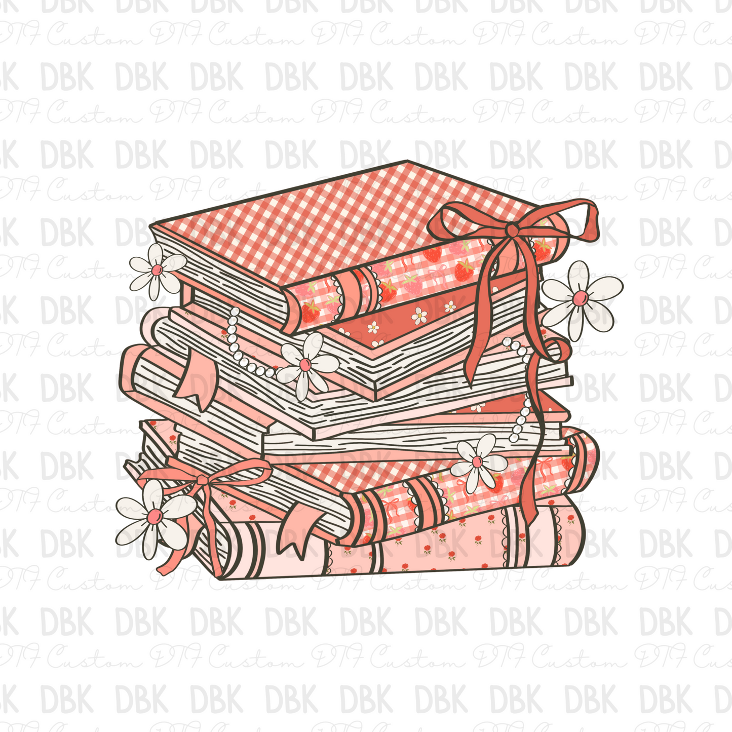 Books DTF Transfer D55