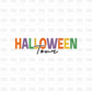 Halloween Tour DTF transfer H255