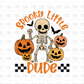Spooky little dude DTF Transfer H284