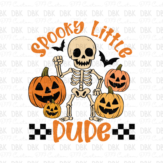 Spooky little dude DTF Transfer H284