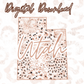 Utah Rose Gold Leopard Digital Download