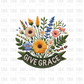 Give Grace DTF transfer B76
