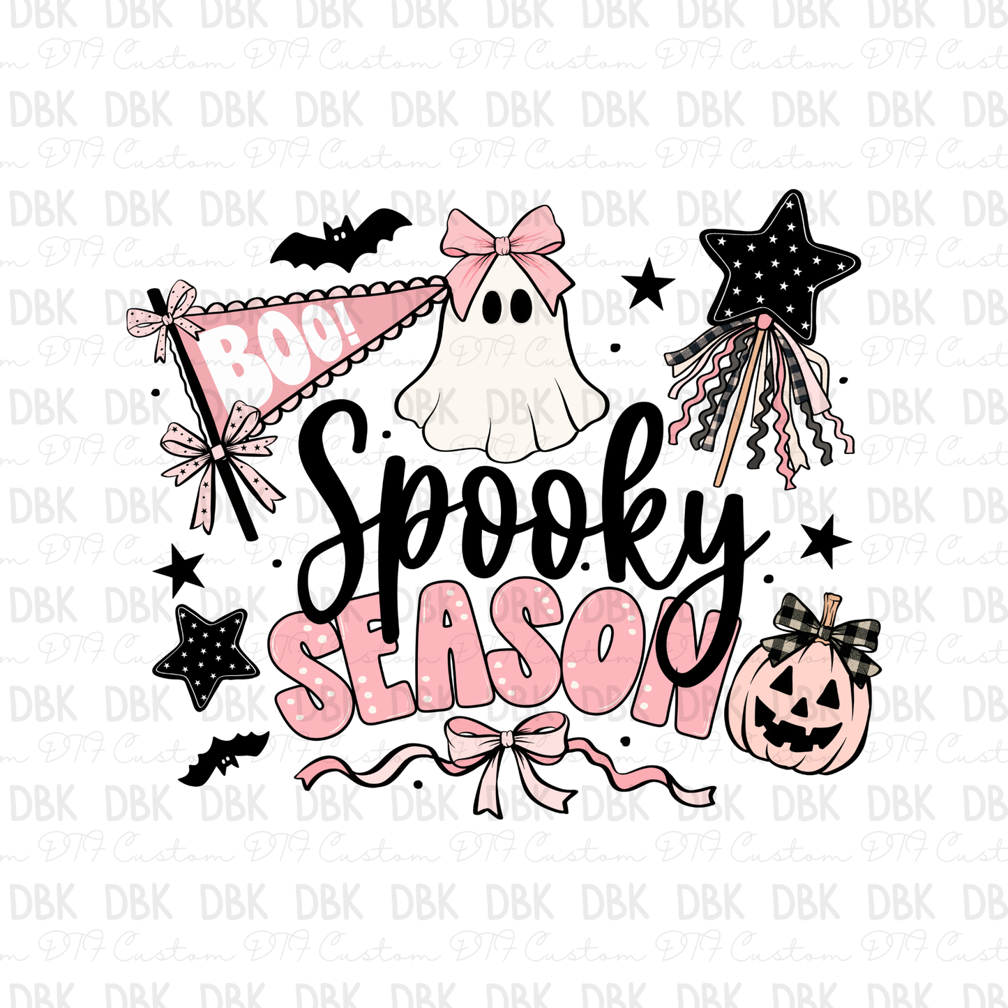 Spooky Season DTF Transfer H356