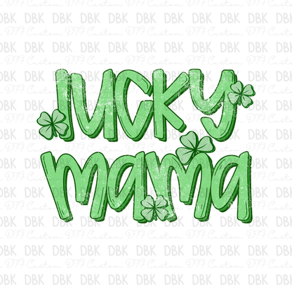 Lucky Mama DTF Transfer Z24