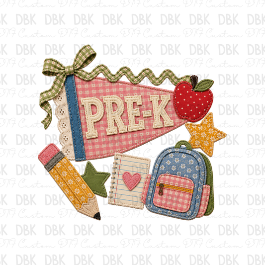 Pre-K DTF Transfer A312