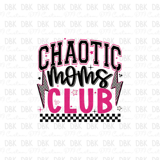 Chaotic moms social club DTF Transfer N294